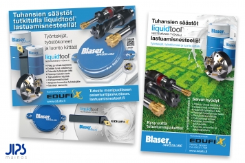 Edufix | Bannerit ja ilmoitukset suunnitellaan erottumaan selkeällä ulkoasulla ja tehokkaalla tekstityksellä. Visuaaliset värit ja elementit sekä kuva-valinnat ovat linjassa muun yritysmateriaalin kanssa. Lehti-ilmoitus - messuflyer - kutsu.