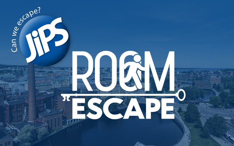 JiPS juhlii ja virkistäytyy 13.4! escape-room-tampere-jips-mainostoimisto-teollisuustoimisto