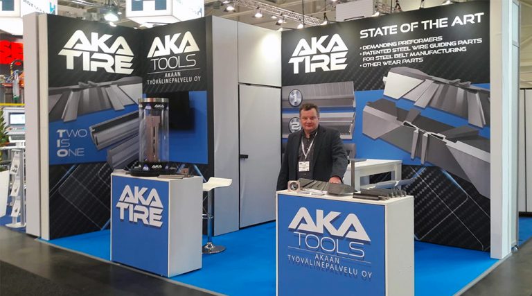 Akatools Tire Expo 2019 messuilla akatools saksa messut jips