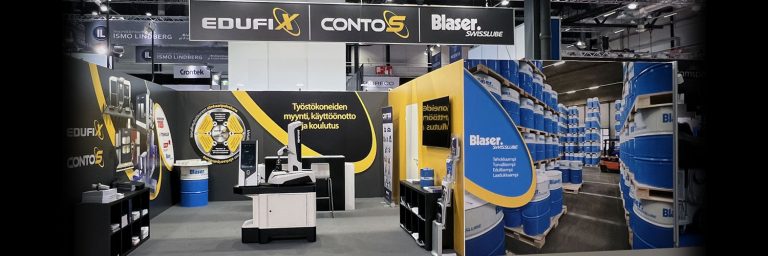Kiirutta pitää syksyn messuprojekteissa 2022-konepajamessut-edufix-contos-blaser-messuosastot-messut-messusuunnittelut-webtalo-jips-suurkuva-0